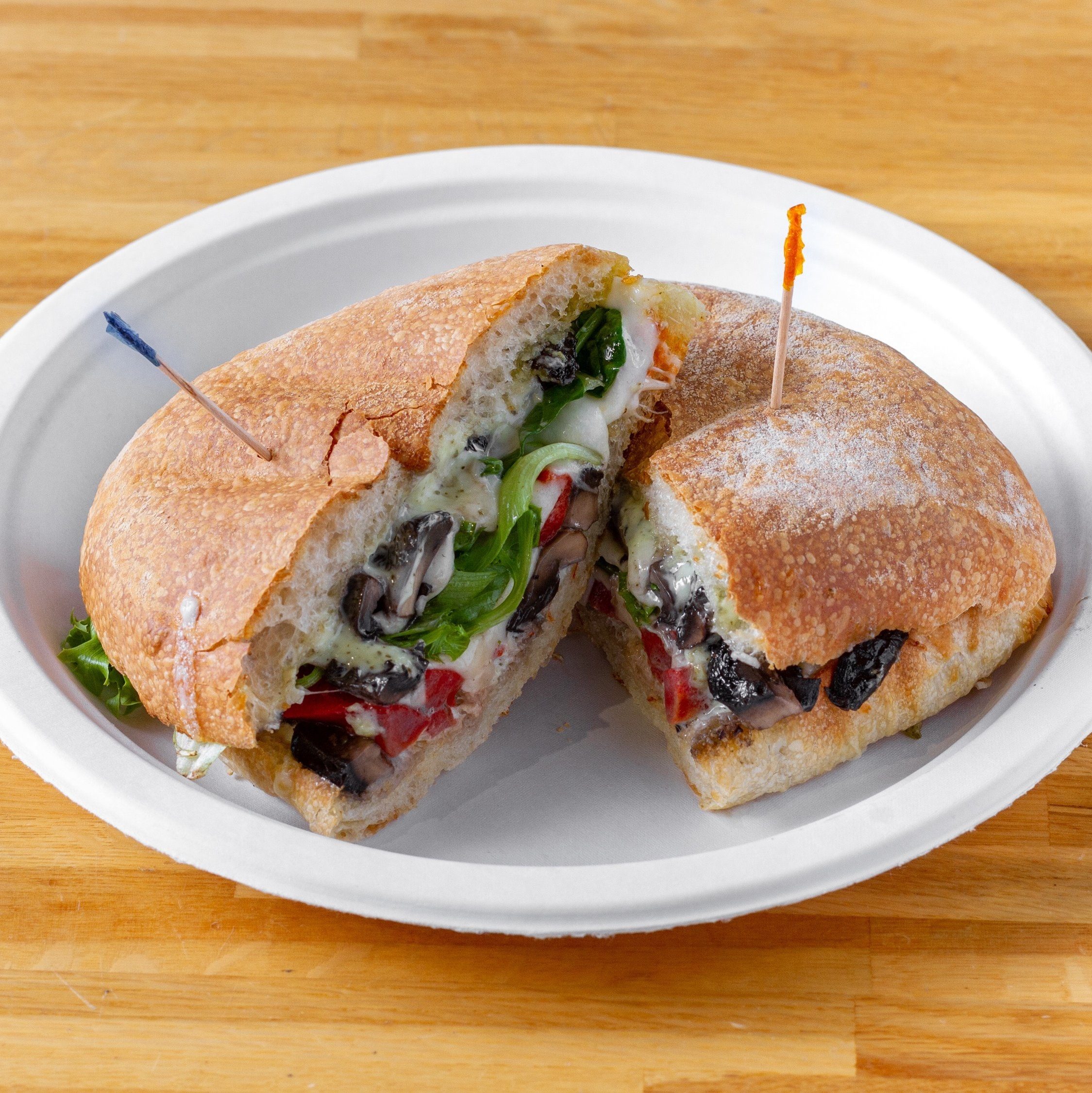 Roasted Balsamic Portobello Melt.