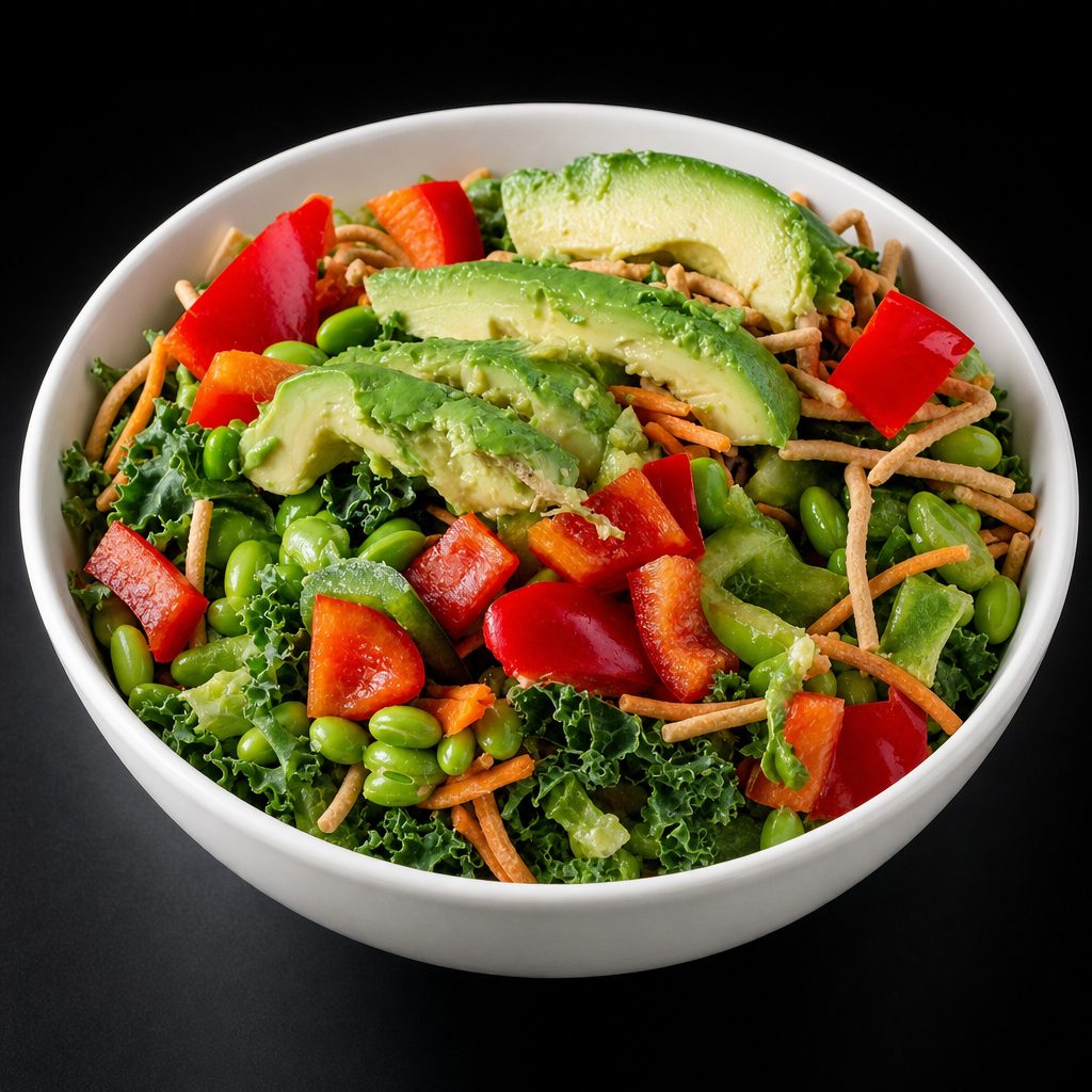 Asian Kale Superfood Salad.