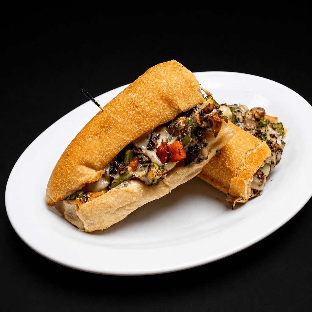Spicy Grilled Veggie Sub.