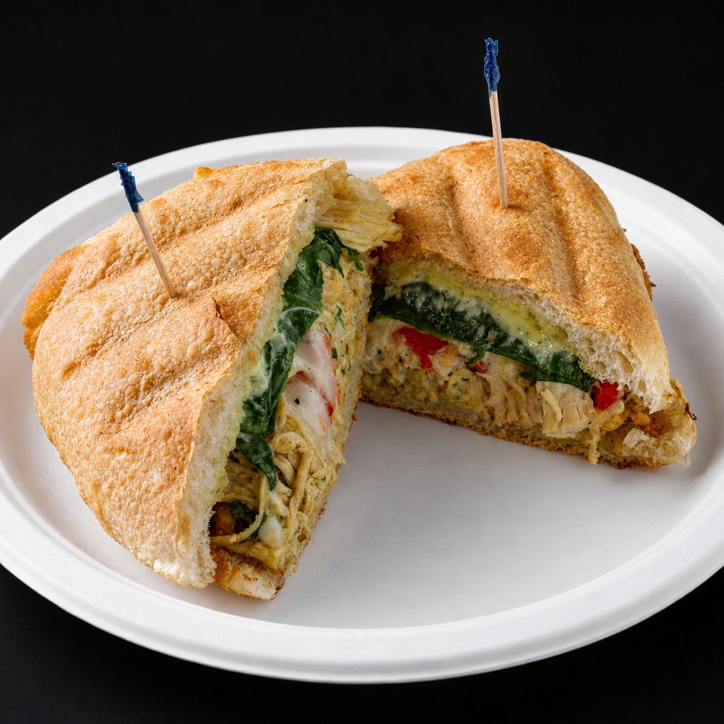 Chicken Pesto Melt.